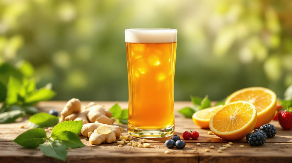 Image de l'article : Le Kombucha : Bienfaits et Recette maison d'une boisson fermentée vertueuse
