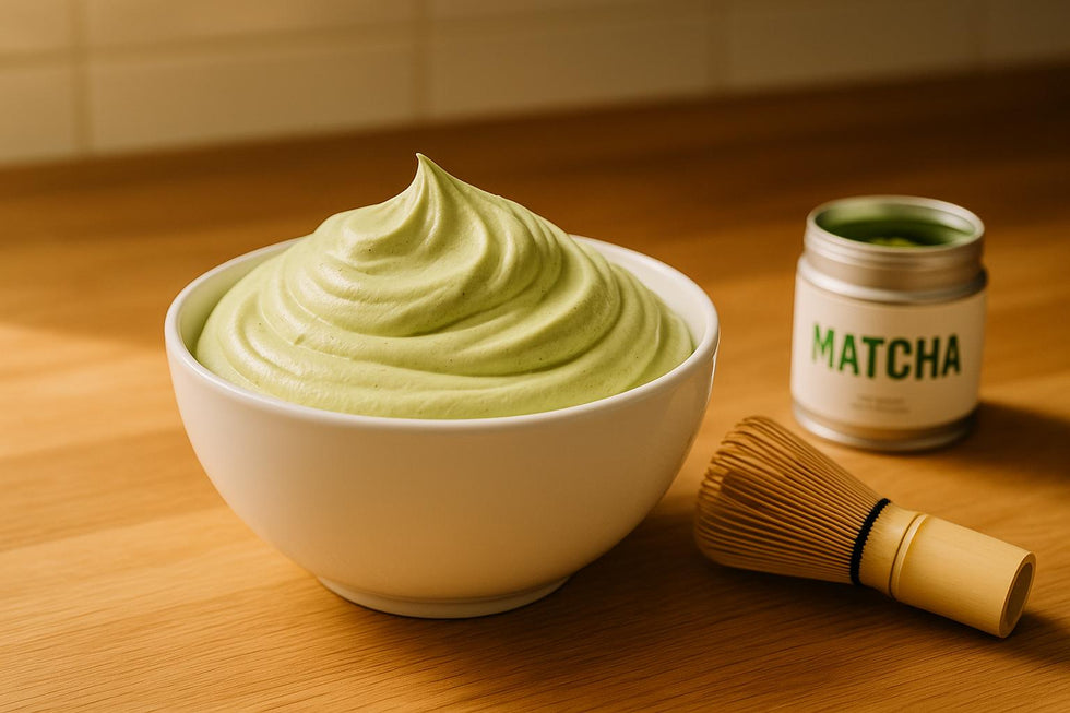 Recette facile de chantilly au matcha
