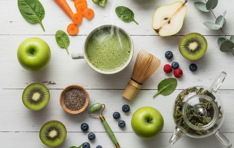 Ingrédients naturels et sains pour une cure détox réussie