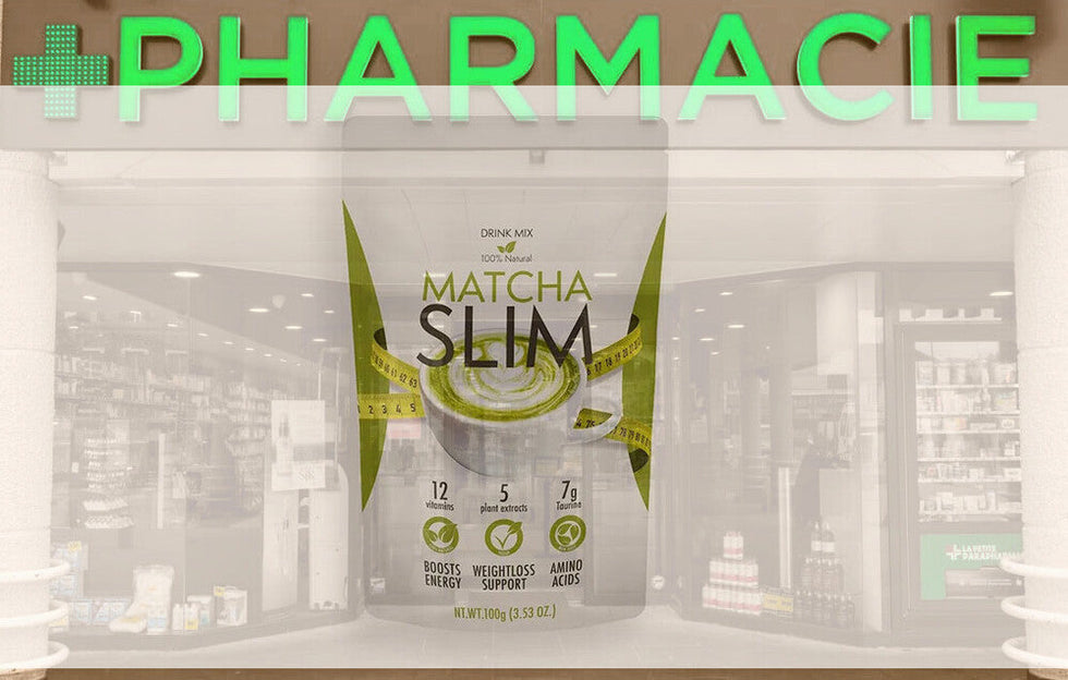 Matcha Slim est-il disponible en pharmacie (Leclerc, etc...) ?