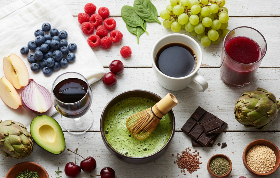 aliments riches en polyphénols