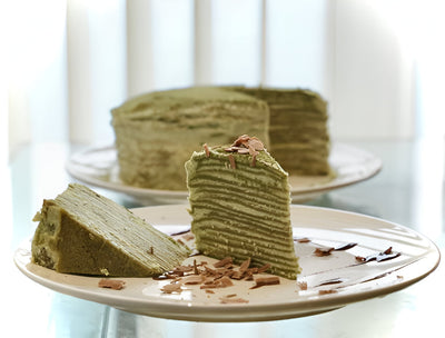 Une délicieuse exploration du mille crêpes matcha