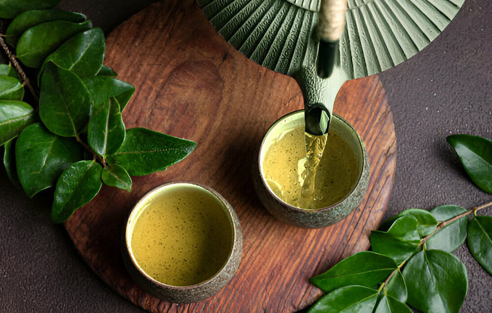 Thé vert et théine : Dose dans votre tasse et l'effet sur la santé