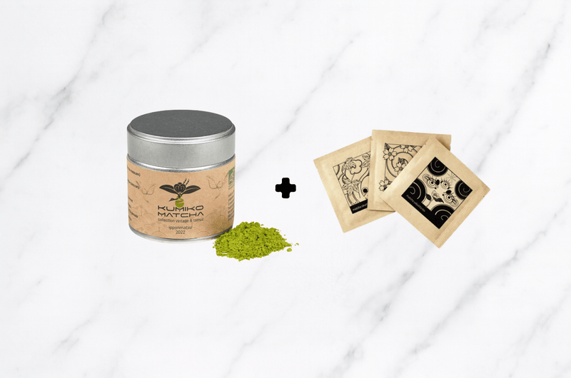 1 matcha Ipponmatsu acheté = 1 pack découverte offert