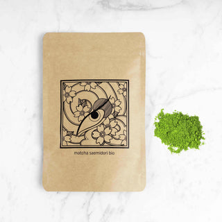 Sachet de thé vert matcha bio Saemidori 50 g