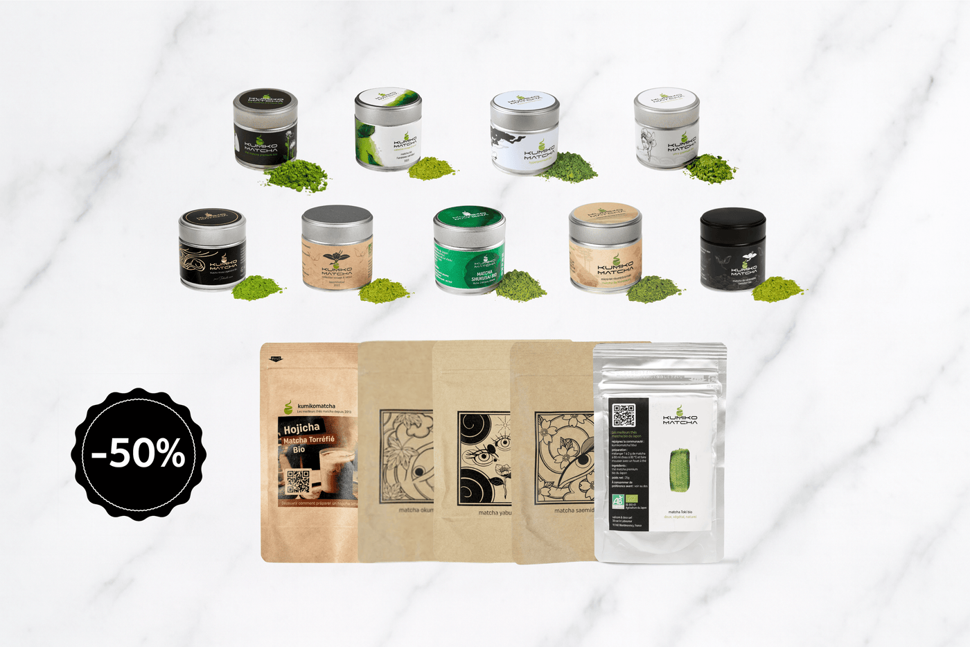 La collection intégrale Kumiko Matcha