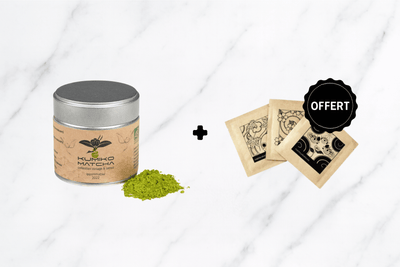 1 matcha Ipponmatsu acheté = 1 pack découverte offert