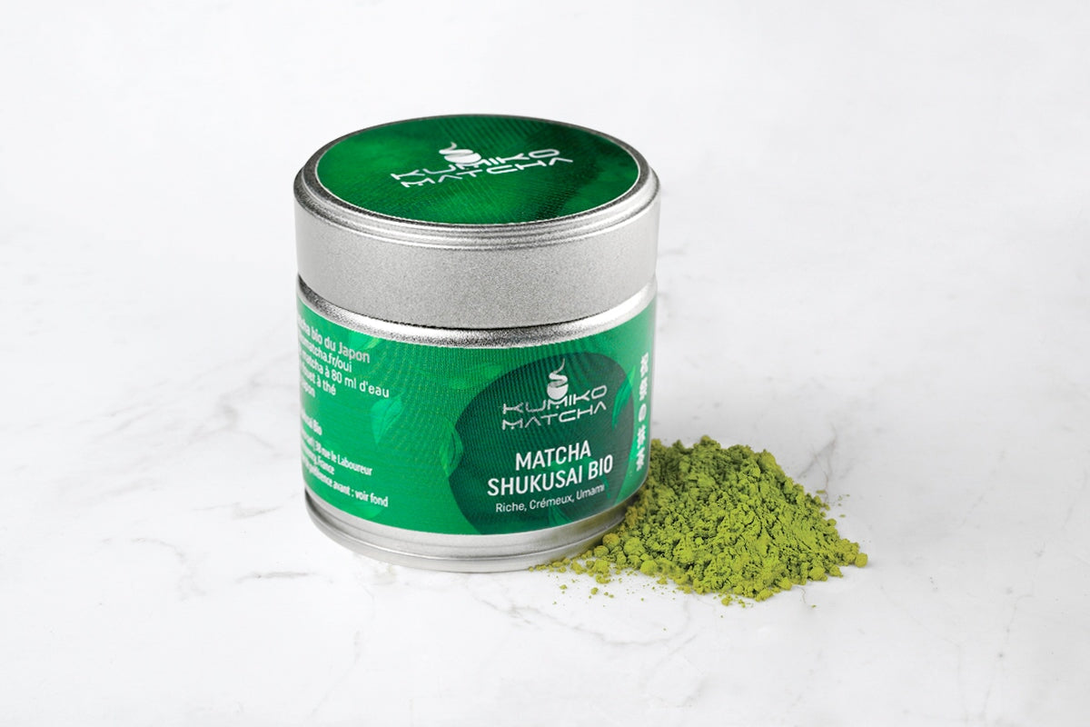 Thé vert Matcha Shukusai bio